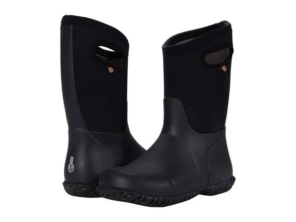 Bogs York Solid Boot - Kids& Black, 3.0