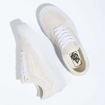 Vans Womens Old Skool Platform - Shoes Marshmallow Size 11.0