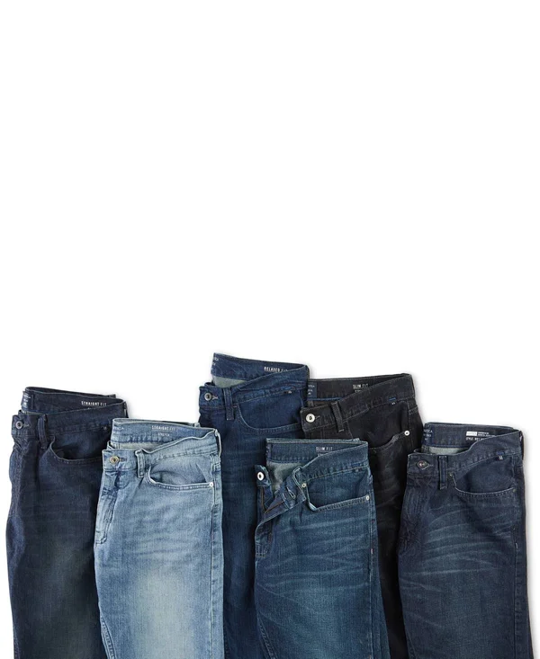 Nautica Men's Stretch Straight-leg Jeans - Pure Dark Pacific