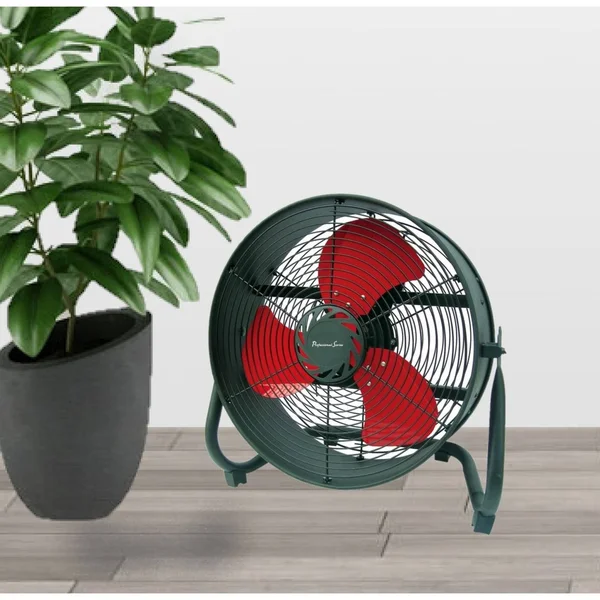Continental Electric Ps73614 Floor Drum Fan Red