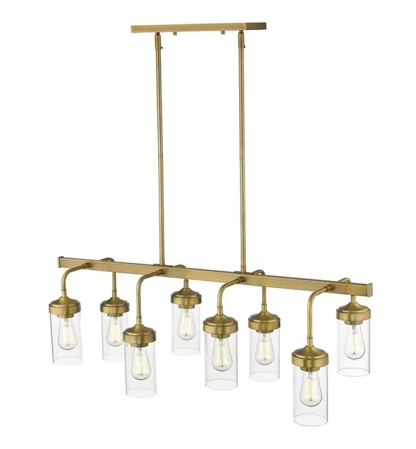 Z-Lite 617-8L-PN Calliope 8 Light Pendant - Polished Nickel