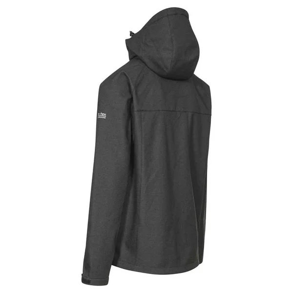 (XS, Black) Trespass Mens Desmond TP75 Softshell Jacket