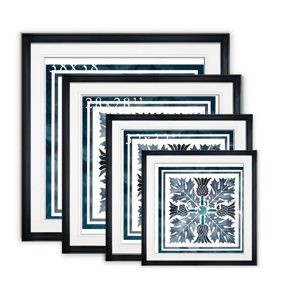 Nature Wash III -Framed Giclee Print - 38x38
