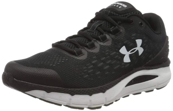 Under Armour Women's Charged Intake 4 Running Shoes - Black, 5