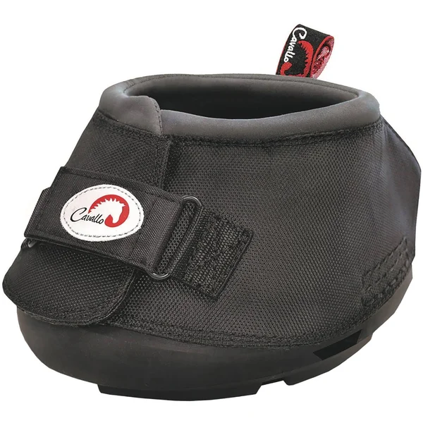 Cavallo Equine Big Foot Hoof Boots - Black