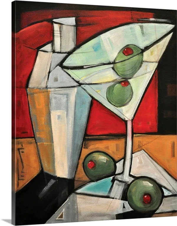 Martini, Canvas Wall Art, 16x20, Great Big Canvas