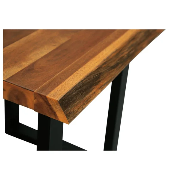 Design by Ashley Brosward Square End Table Two-Tone