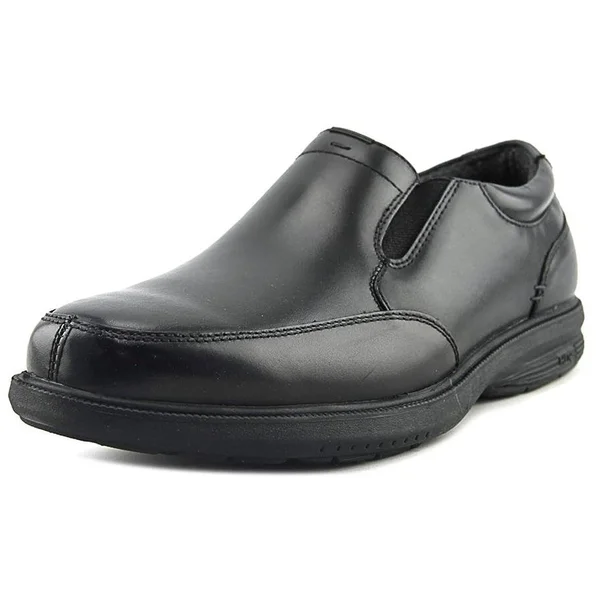 Men's Nunn Bush Myles St. Moc Toe Slip On, Size: 13, Black