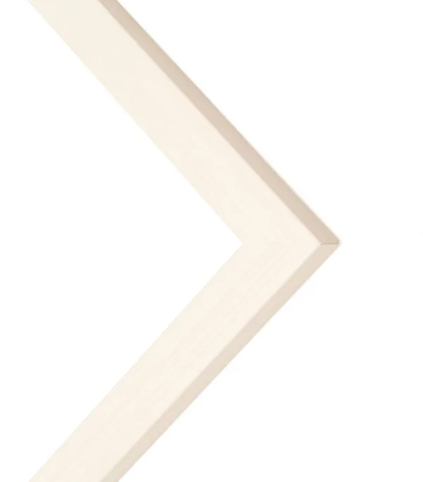 CustomPictureFrames.com 37x24 White Wash Wood Picture Frame - with Acrylic Front and Foam Board Backing
