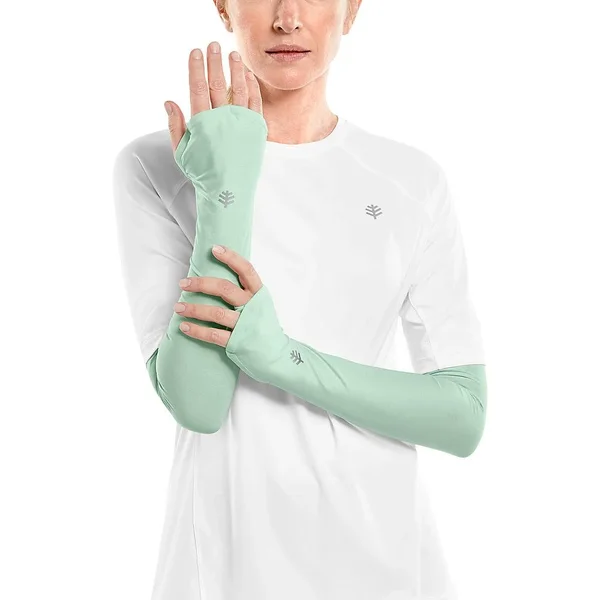 Coolibar UPF 50+ Women's Backspin Performance Sleeves - Sun Protective