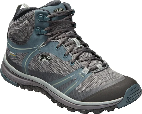 Keen Women's Terradora Mid Waterproof Boot - 6 - Stormy Weather, Wrought Iron