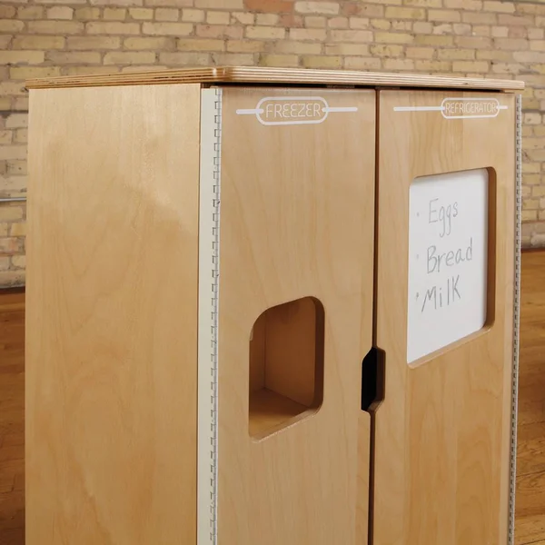 Jonti Craft 1710jc TrueModern Play Kitchen Fridge