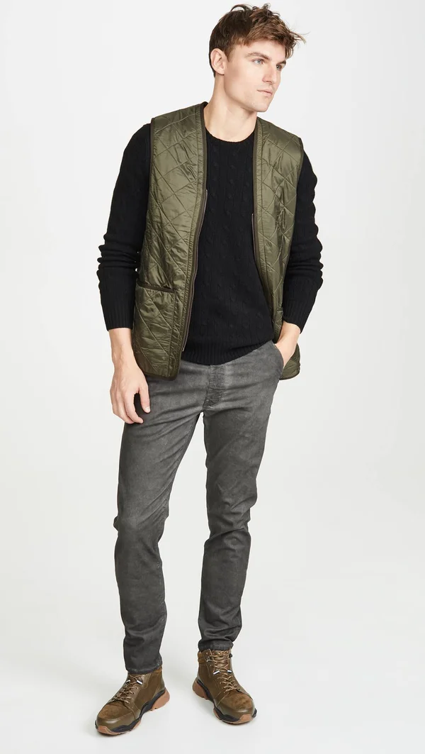 Polo Ralph Lauren Cable-Knit Cashmere Sweater: Men's - Polo Black, M
