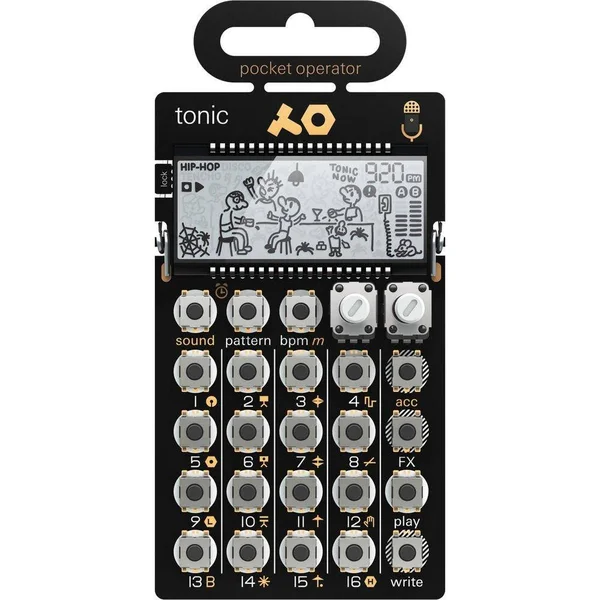 Teenage Engineering Pocket Operator PO-32 Tonic Black