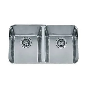 Franke LAX12031 Largo Double Bowl Undermount Kitchen Sink Stainless Steel