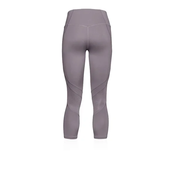 Under Armour Rush Crop Women's Running Tights - Grey - Medium