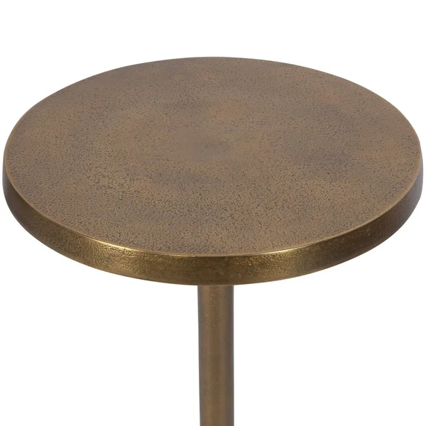 Uttermost 25062 Sanaga Drink Table Nickel