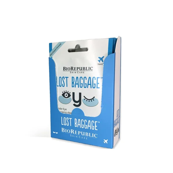 BioRepublic Skincare Lost Baggage Under Eye Emergency Repair Mask 12 Pack - BioRepublic