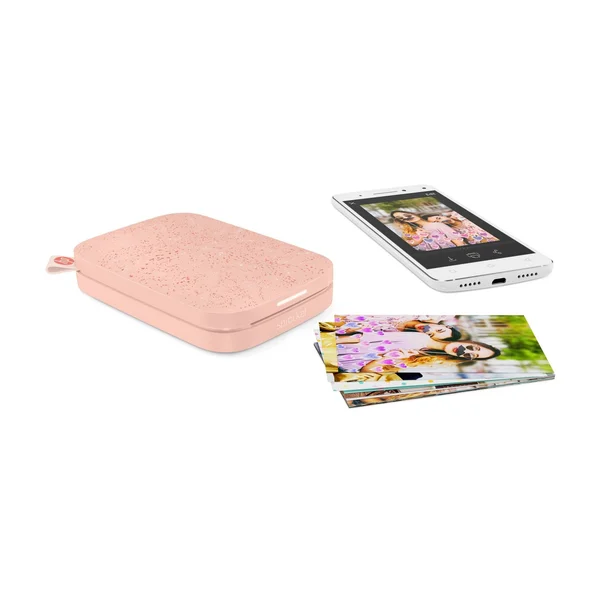 HP Sprocket 200 Portable Color Zink Photo Printer - Blush
