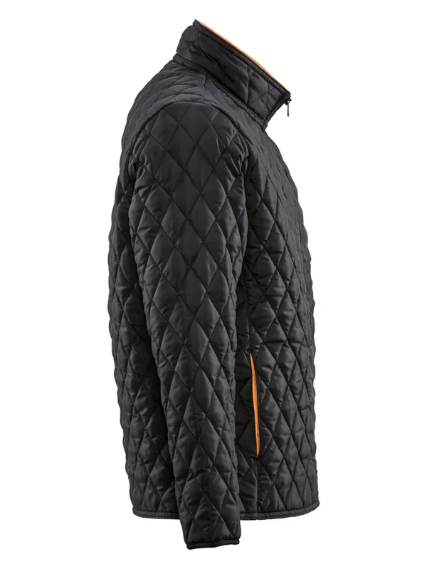 Refrigiwear 8705RBLK4XL Insulated Jacket - Unisex, 4XL, Black, 25x22 L