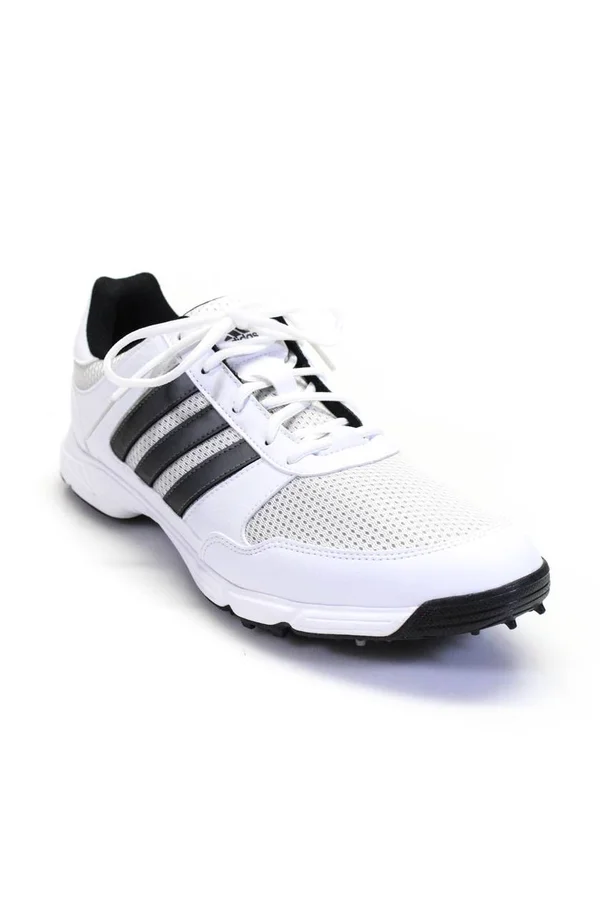 White Tech Response Men's Golf Shoes Adidas