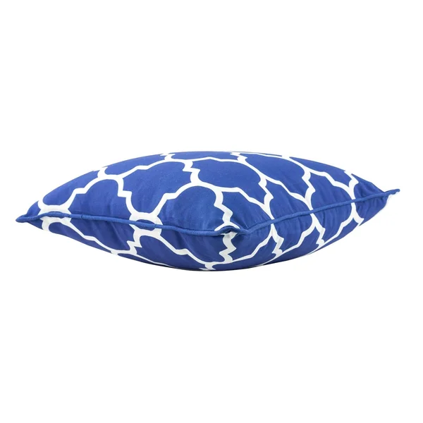 Sonoma Outdoor Pillow, Lime, 17 in. Sq with PIPING - Orange