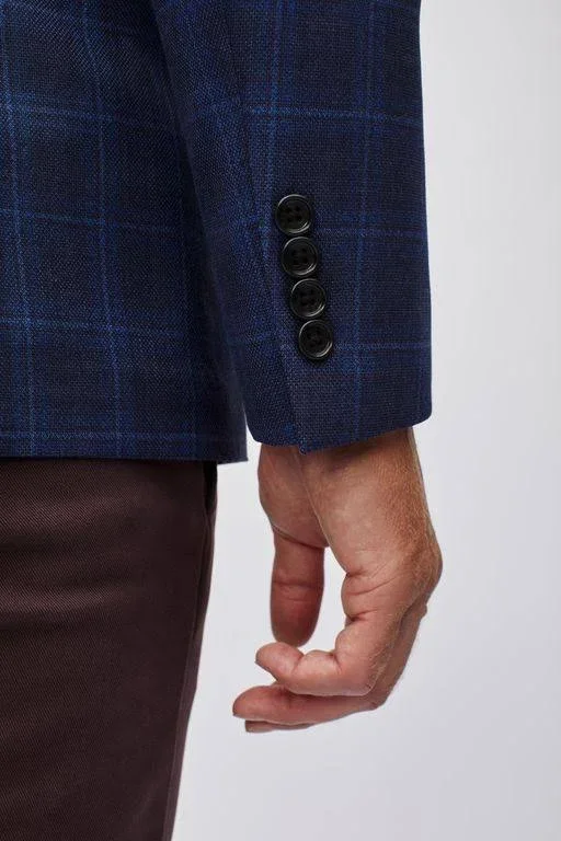 Bonobos Unconstructed Italian Wool Blazer - Blue - Formal Jackets