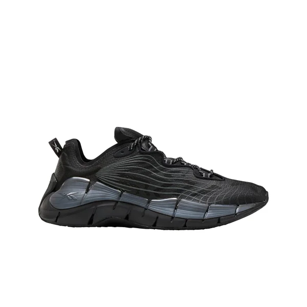 Reebok Zig Kinetica II Black/Grey Men's Running Shoes, Size: 13