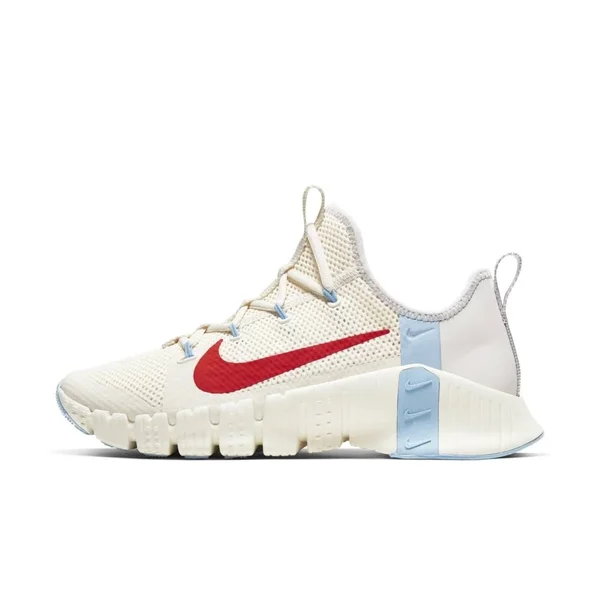 Nike Free Metcon 3 Women's Training Shoes in Pale Ivory/Vast Grey - Size: 8, CJ6314-146