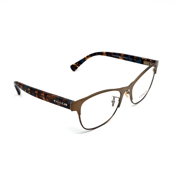 Coach HC5074 Eyeglasses - Satin Sand/ Confetti Teal