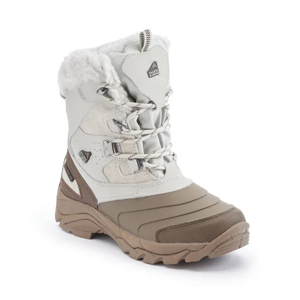 Pacific Mountain Steppe Women's Winter Boots - Size: 7, White
