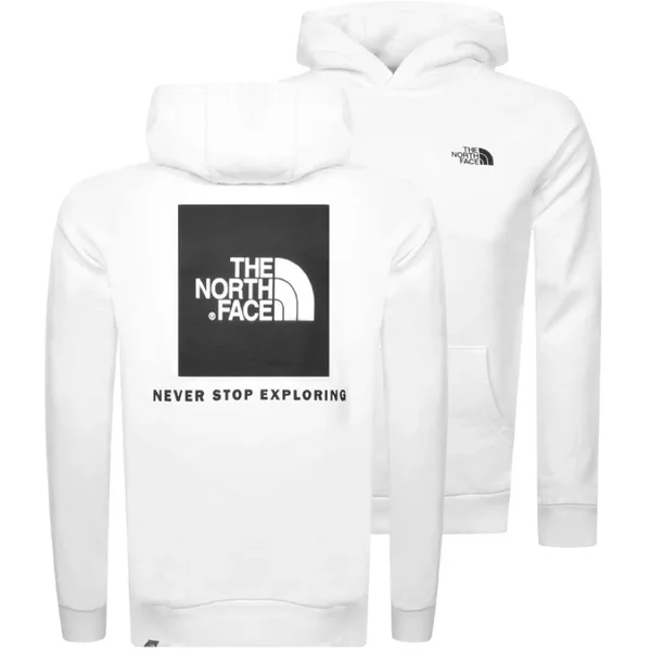 The North Face Redbox Hoodie White
