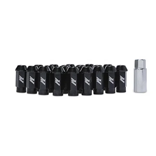 Mishimoto MMLG-15-LOCKBK Aluminum Locking Lug Nuts, M12 x 1.5, Black