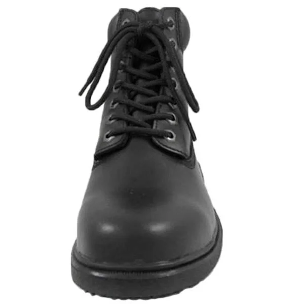 Women's Genuine Grip Footwear Slip-Resistant Waterproof Boot - Size: 5, Black