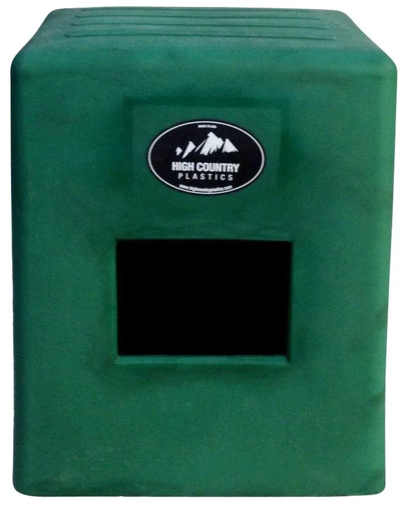 High Country Plastics 2 Step Mounting BLOCK - Green