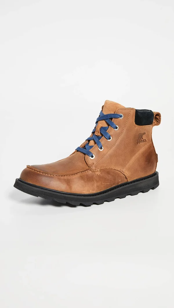 Sorel Men's Madson Moc Toe Waterproof Boot - 10 - Elk