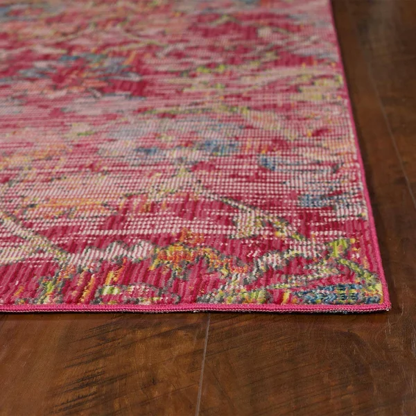 Kas Dreamweaver 5860 Delaney 9&10x22 x 13&2x22 Pink Area Rug