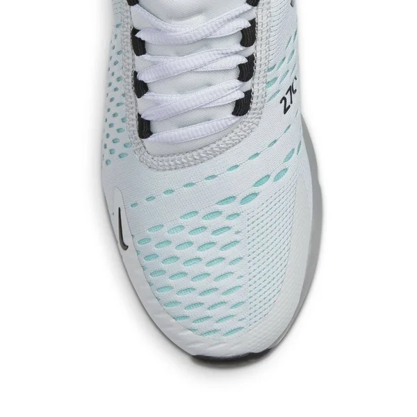 Nike Women's Air Max 270 Pure Platinum/Black-Aurora Green