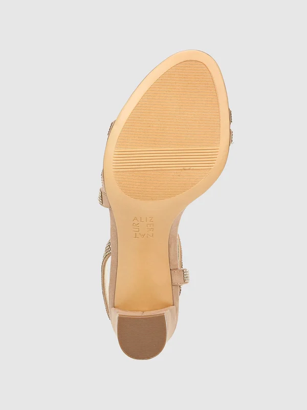 Naturalizer Vanessa Strappy Sandals - Barely Nude