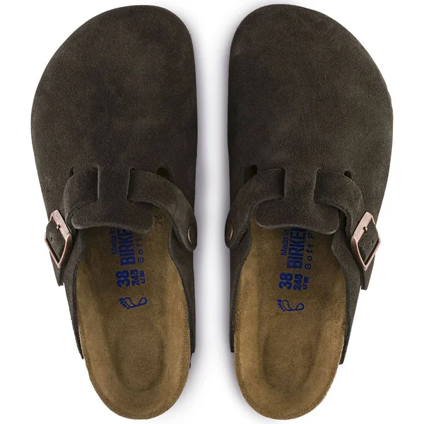 Birkenstock Boston Clog - 36 - Mocha Suede