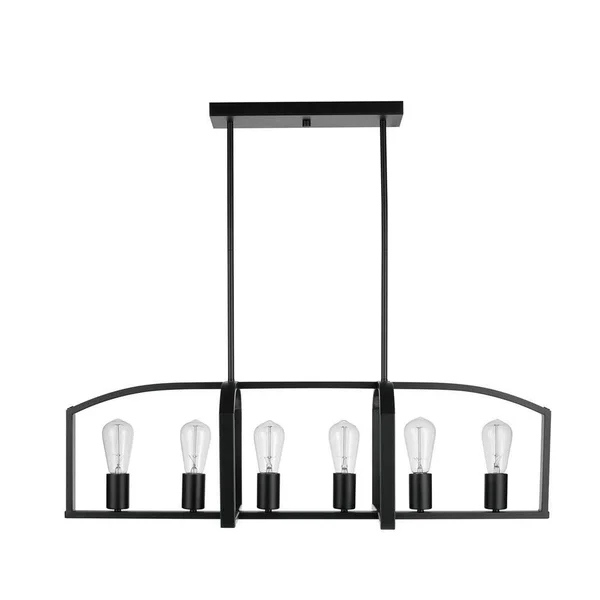 Globe Electric Marin 6-Light Dark Bronze Chandelier 61053