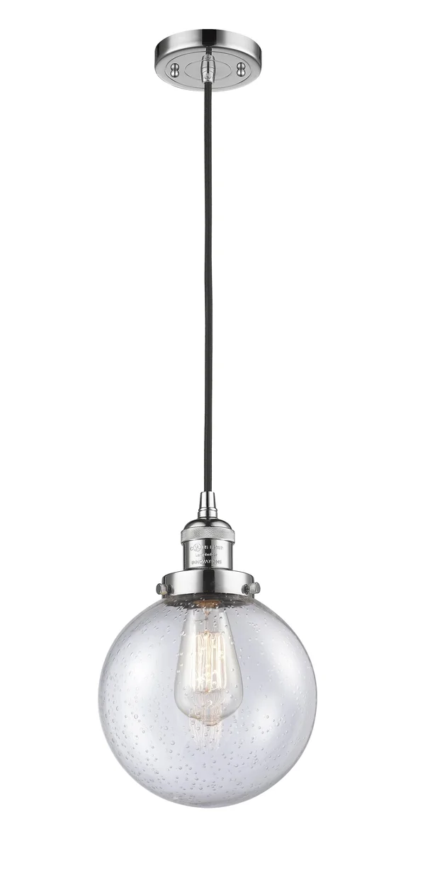 Innovations Lighting-Beacon Mini Pendant-201C-PC-G204-8