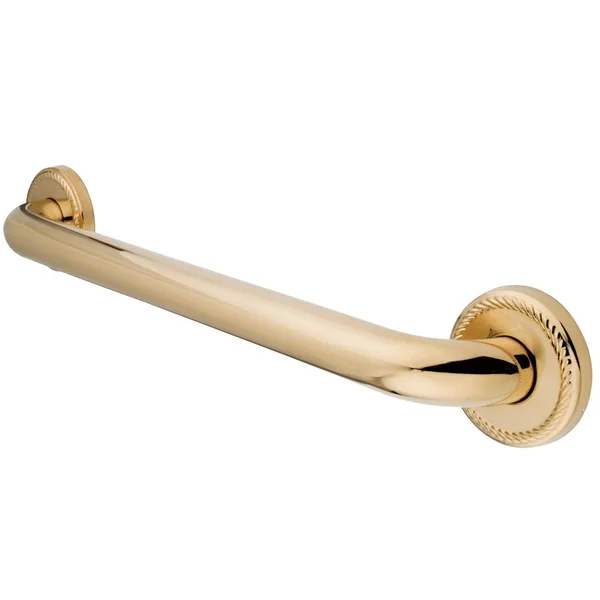 Kingston Brass DR814122 Laurel 12x22 Grab Bar, Polished Brass