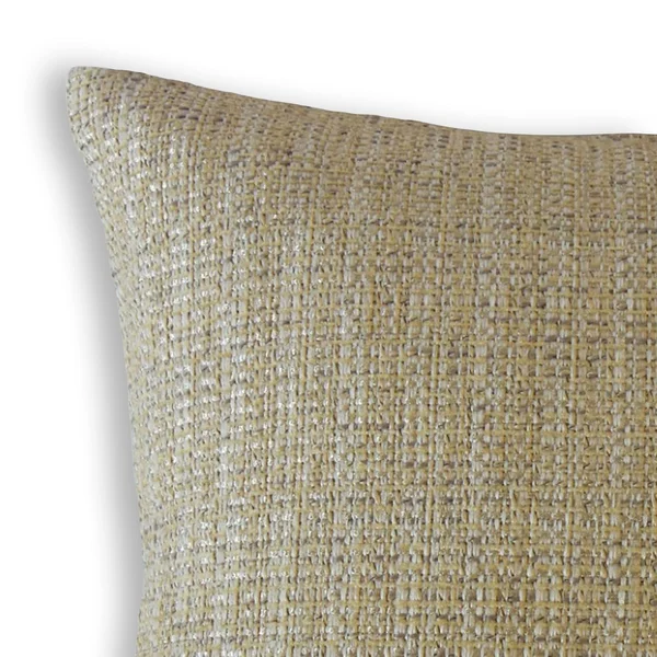 Porch & den Eaker Woven Decorative Throw Pillow - Khaki - 12 x 18 - Rectangle