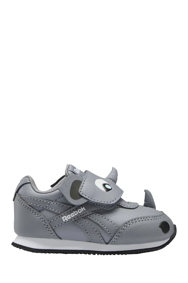 Reebok Royal Classic Jogger 2 Grey Baby Velcro Trainers - 20