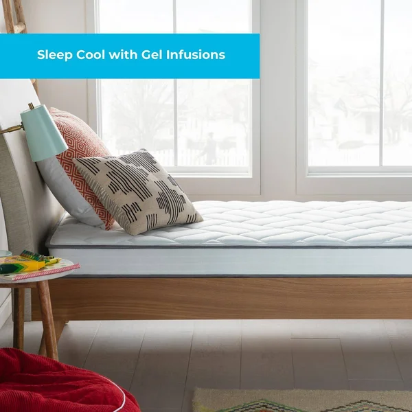 Linenspa Explorer 6 inch Innerspring Mattress, California King, White