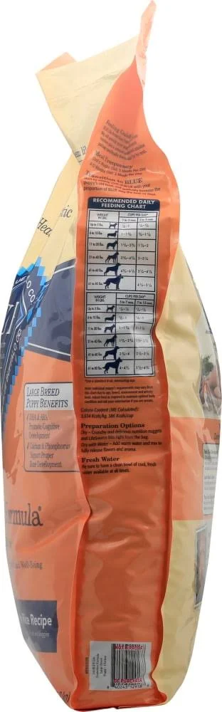 Blue Buffalo Life Protection Formula Dog Food - Chicken and Brown Rice Recipe, Large Breed Puppy - 24 lbs (10.8 kg)