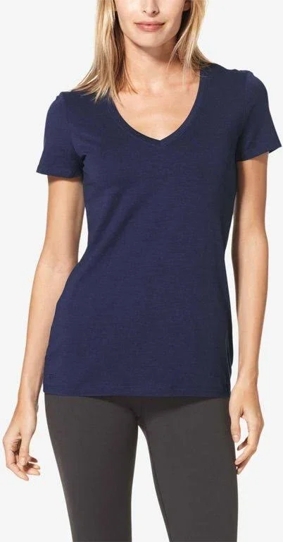 Tommy John Women's Second Skin V-Neck Tee - Dress Blues