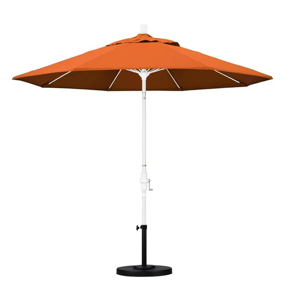 California Umbrella 9 ft. Fiberglass Tilt Pacifica Market Umbrella