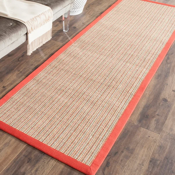 Safavieh Natural Fiber Rust 2&-6x22 x 6& Rug